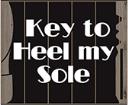 Key to heel my sole logo