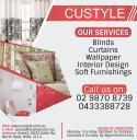 Custyle Curtains & Blinds | Sydney interior design logo