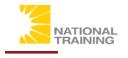 National training logo