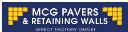 MCG Pavers & Retaining Walls logo