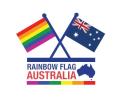 Rainbow Flag Australia logo