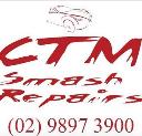 CTM Smash Repairs, Pink Slip, Mechanic Granville logo