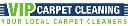 VIP Carpet Cleaning logo