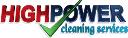 High power cleaning service logo