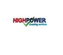 High power cleaning service logo
