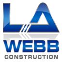LA Webb Construction logo