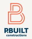 P.Built Constructions logo