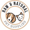 Raw and Natural Pet Supplies	 logo