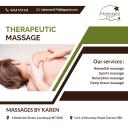 professional massage therapy logo