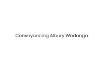 Conveyancing Albury Wodonga image 1