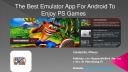PlayStation 1 Emulator app for Android - FPSECE logo