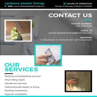 Canberra Plaster Linings | Plaster repair Canberra image 1
