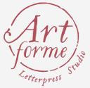 Artforme Letterpress Studio logo