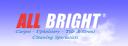 All bright steam cleaning services logo