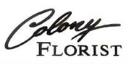 Colony  Florist logo