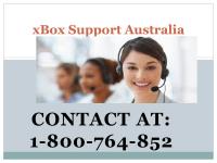 xBox Support Australia 1-800-764-852  image 1