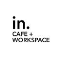 in. CAFE + WORKSPACE logo