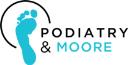 Podiatry and Moore logo