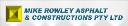 Mike Rowley Asphalt and Constructions Pty.Ltd logo