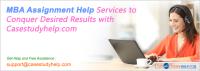 MBA Assignment Help Services with Casestudyhelp image 1