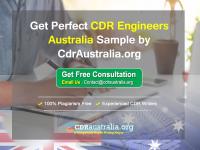 Get Perfect CDR Engineers Australia Sample image 1