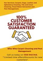 Who Who Carpet Cleaning and Pest Management  image 1