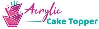 Acrylic Cake Topper image 1