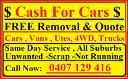 Car removal and cash for cars QLD  logo