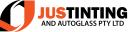 JUS Tinting & Autoglass logo