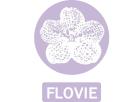 Flovie Florist Cafe logo