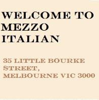 Mezzo Italian Restaurant Melbourne CBD image 3