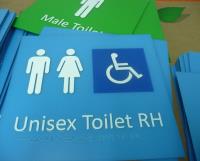 Accessible Toilet Signage - Braille Options image 7
