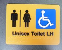 Accessible Toilet Signage - Braille Options image 5