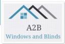 A2B Windows and Blinds logo