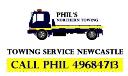 Phil's Northern Towing Newcastle logo