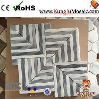 Bianco Carrara Mosaic tiles China factory image 1