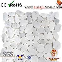 Bianco Carrara Mosaic tiles China factory image 8