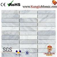 Bianco Carrara Mosaic tiles China factory image 2