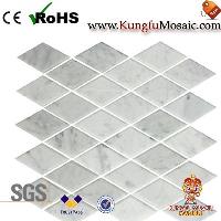 Bianco Carrara Mosaic tiles China factory image 5