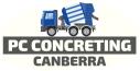 PC Concreting Canberra logo