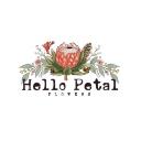 Hello Petal Flowers logo