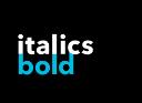 Italics Bold logo
