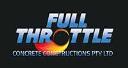 Full Throttle Concrete Constructions logo