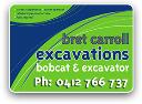 Bret Carroll Excavations logo