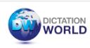 Dictation World logo