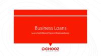 Chooz Business Loans image 1
