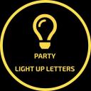 Party Light Up Letters logo
