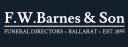 F.W. Barnes and Son logo