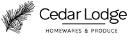 Cedar Lodge Homewares & Produce logo