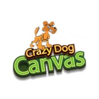 Crazy Dog Canvas image 1